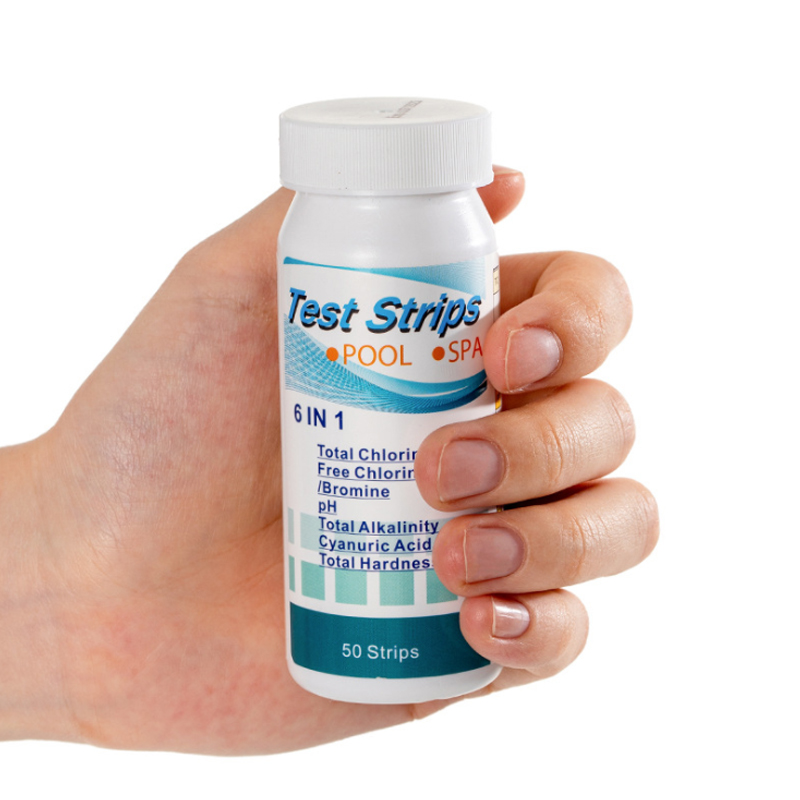 Ph Strip Test - 6 In 1 Chlorine PH Test