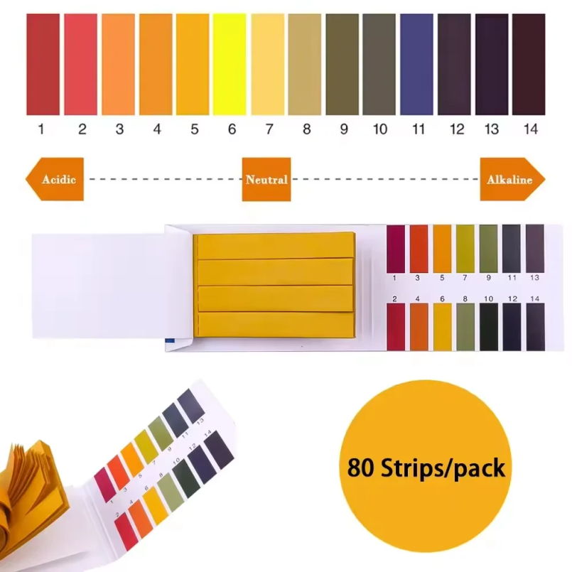 Ph Strip Test - 80 Strips/pack PH Test Strips Full