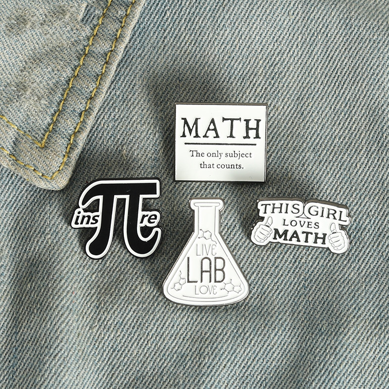 Science Buddies - Wholesale Gift Mathematics Enamel Pin Math