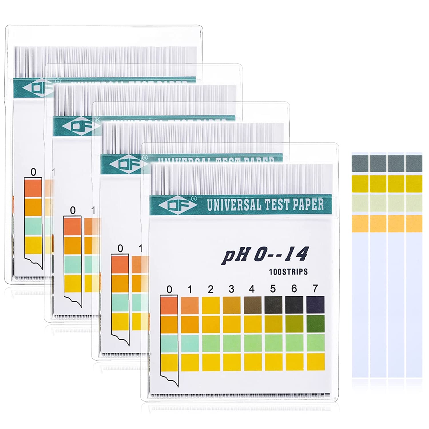 Ph Strip Test - 100 Strips 0-14 PH Alkaline Acid