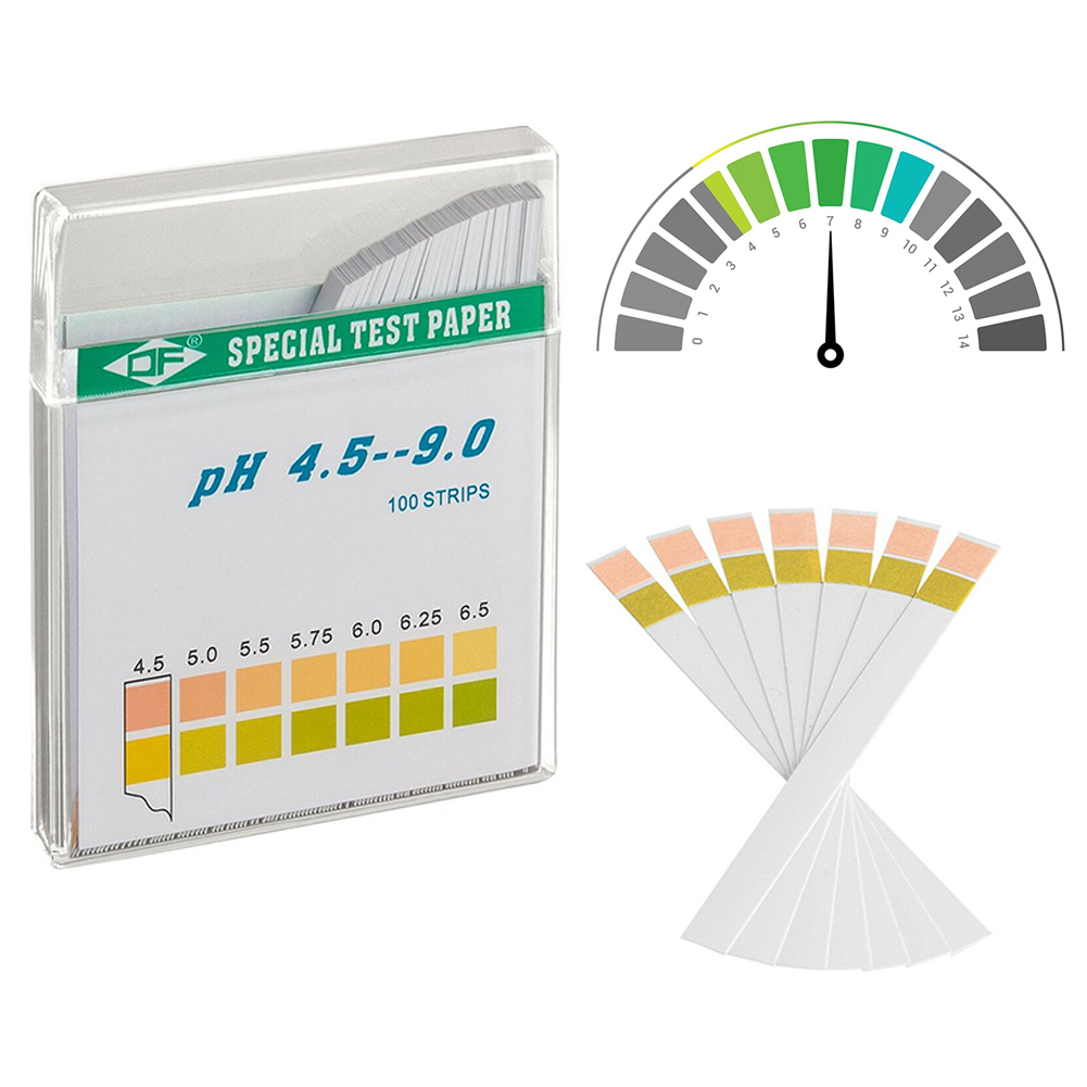Ph Strip Test - 100Pcs PH Paper Strips Kit Household