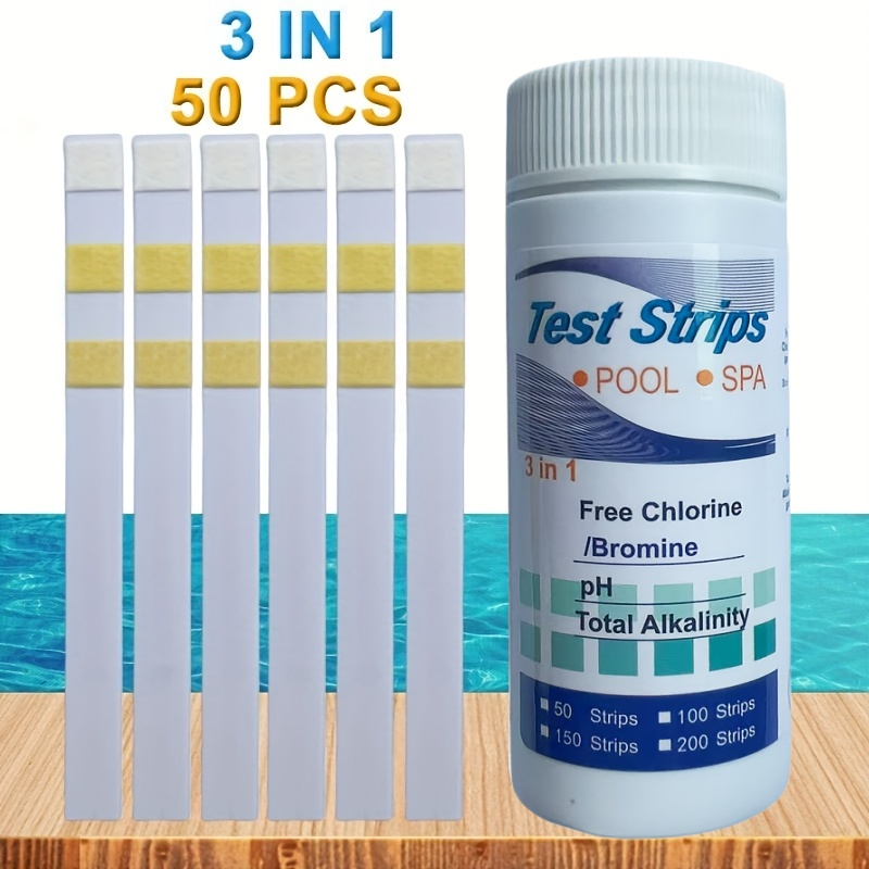 Ph Strip Test - Chlorine PH Test Strips SPA Swimming