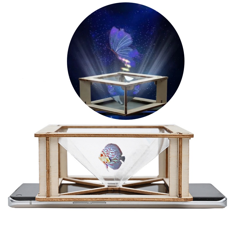 Science Project Kit - DIY 3D Holographic Projector Kit for