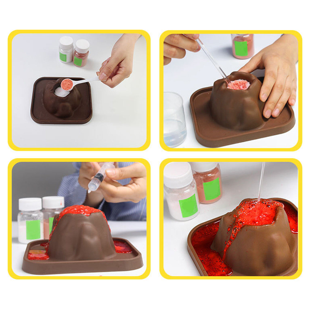 10Pcs Volcano Mold Volcanic Sc - огляд і ціна Volcano Kit Eruption