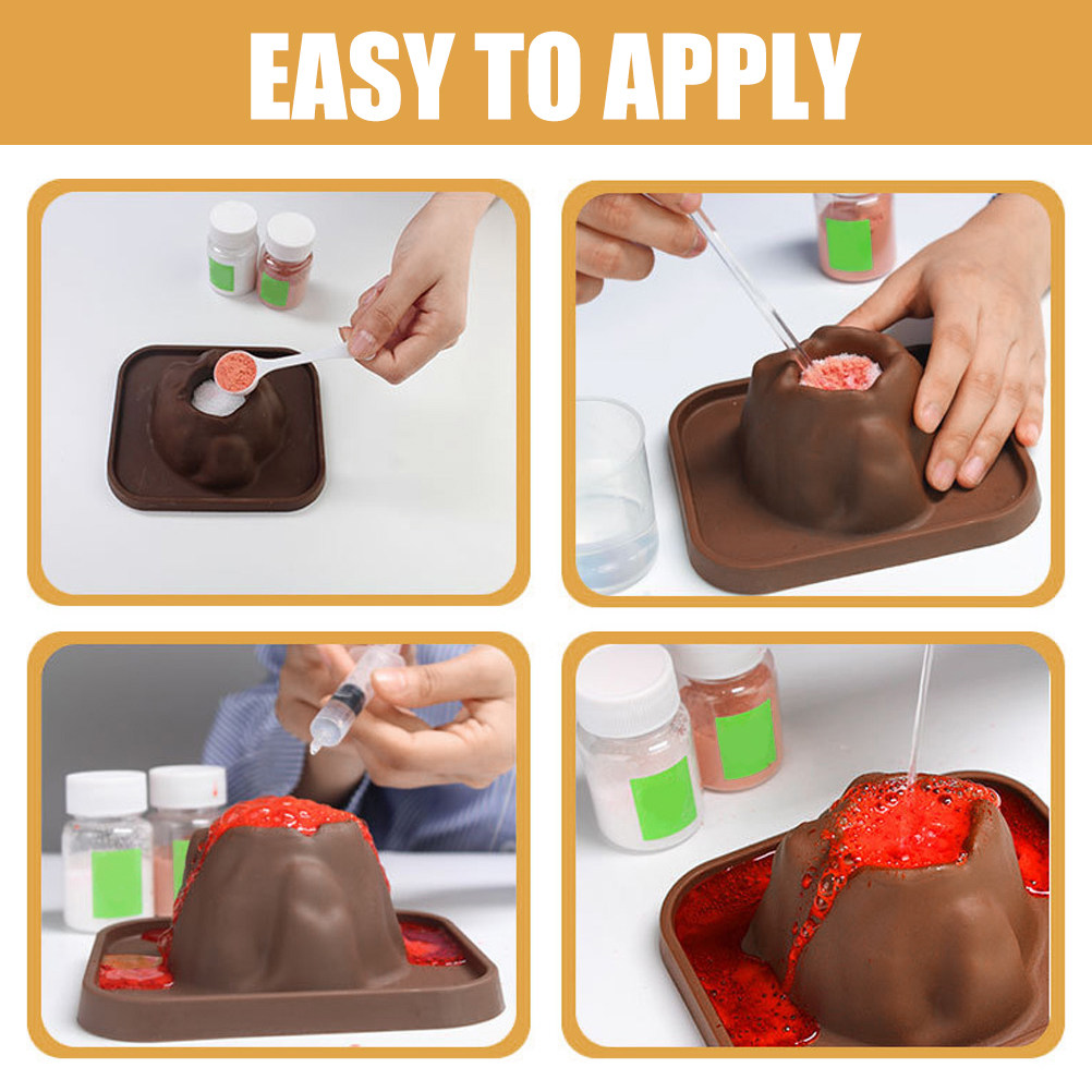 6Pcs Volcano Science Models fo - огляд і ціна Volcano Kit Eruption