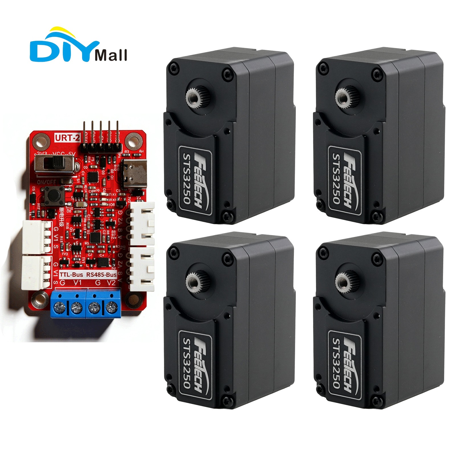 Feetech STS3250 12V 50KG Corel - огляд і ціна Robot Arm Motor