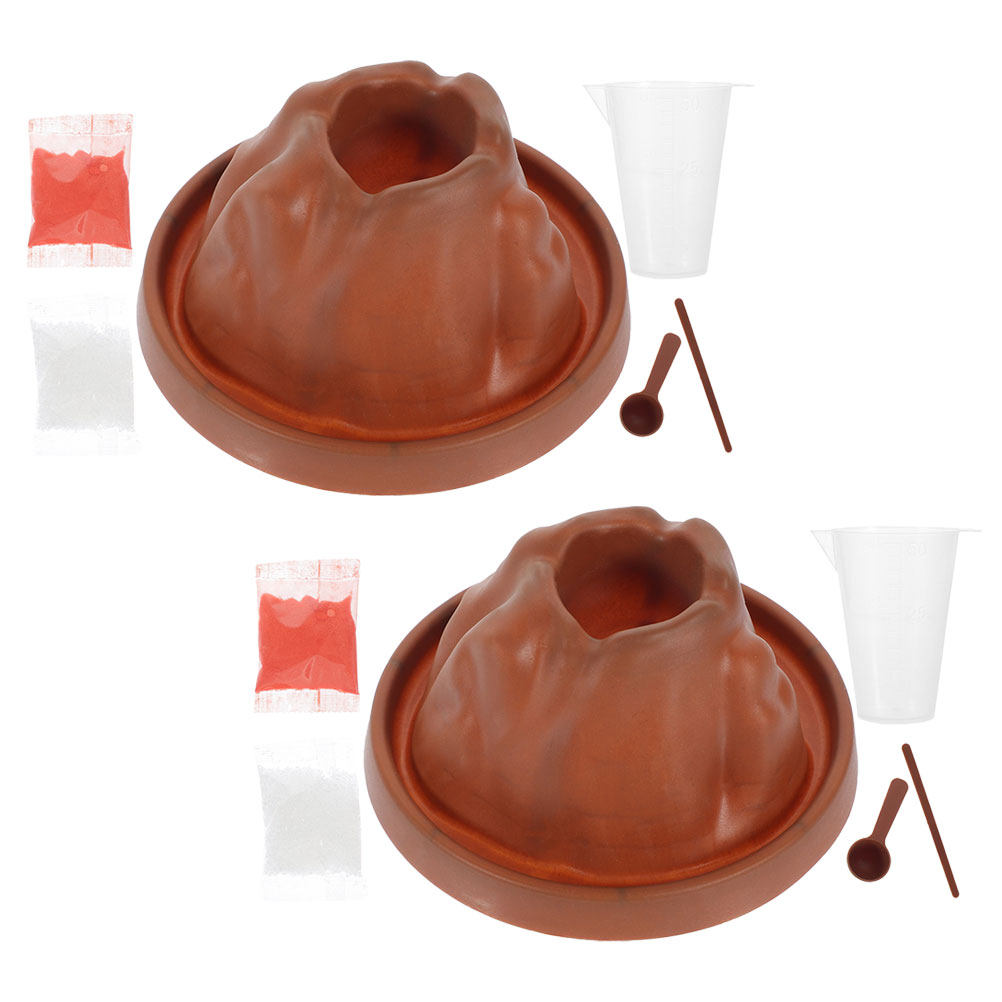 2Sets DIY Volcano Eruption Exp - огляд і ціна Volcano Kit Eruption