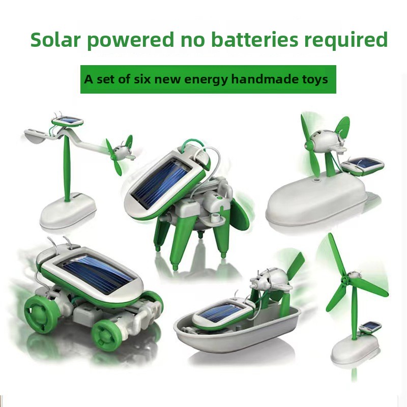 Robot Kits 6 in 1 DIY Solar Ro - огляд і ціна Science Project Kit