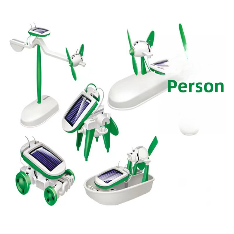 Robot Kits 6 in 1 DIY Solar Ro - огляд і ціна Science Project Kit