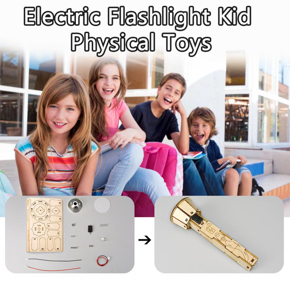 Wooden DIY Flashlight Puzzle K - огляд і ціна Science Project Kit
