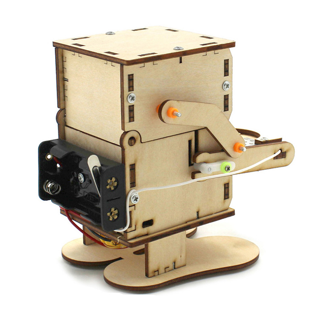 Wooden Assemble DIY Robot Eati - огляд і ціна Science Project Kit