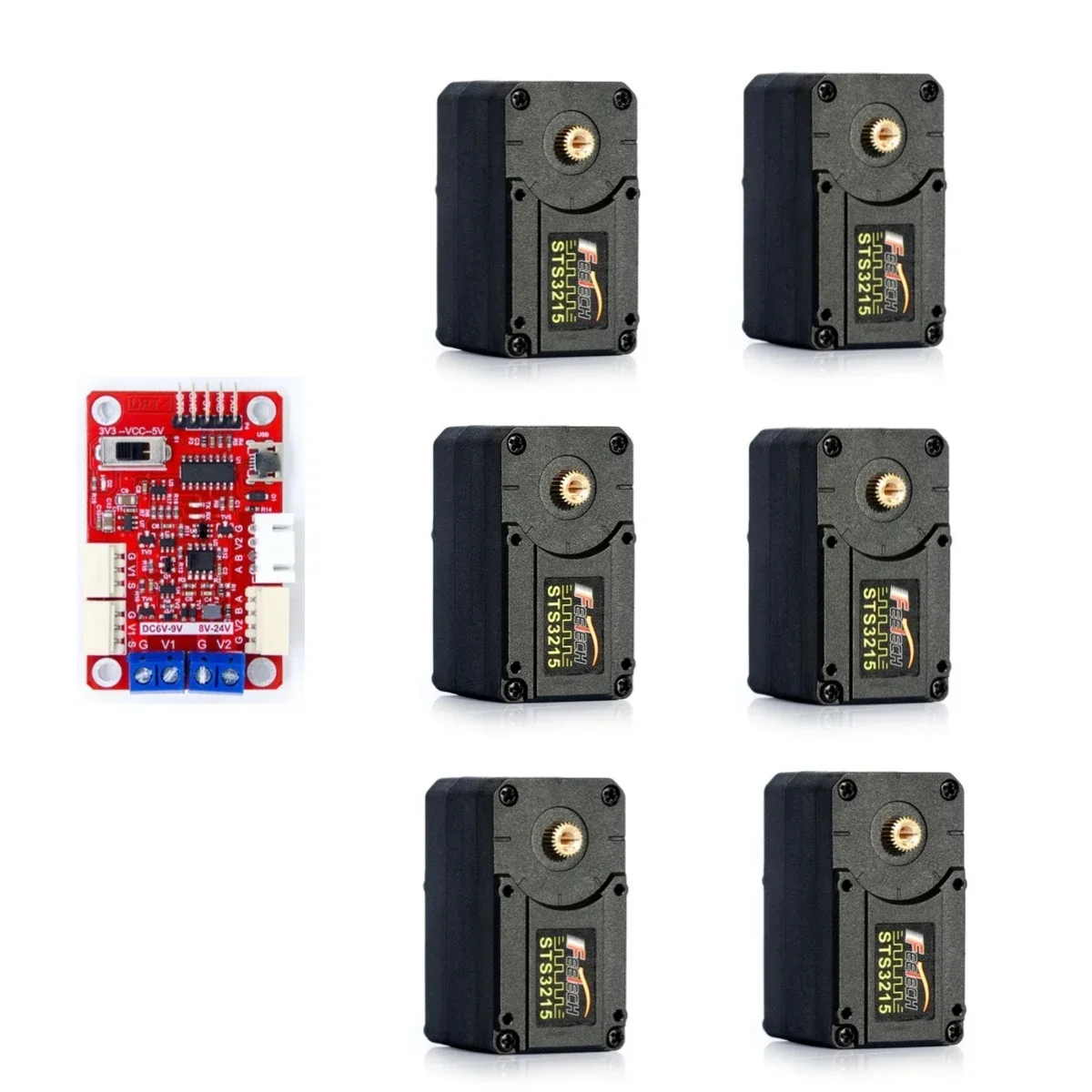 Feetech STS3215 19KG 7.4V Gear - огляд і ціна Robot Arm Motor