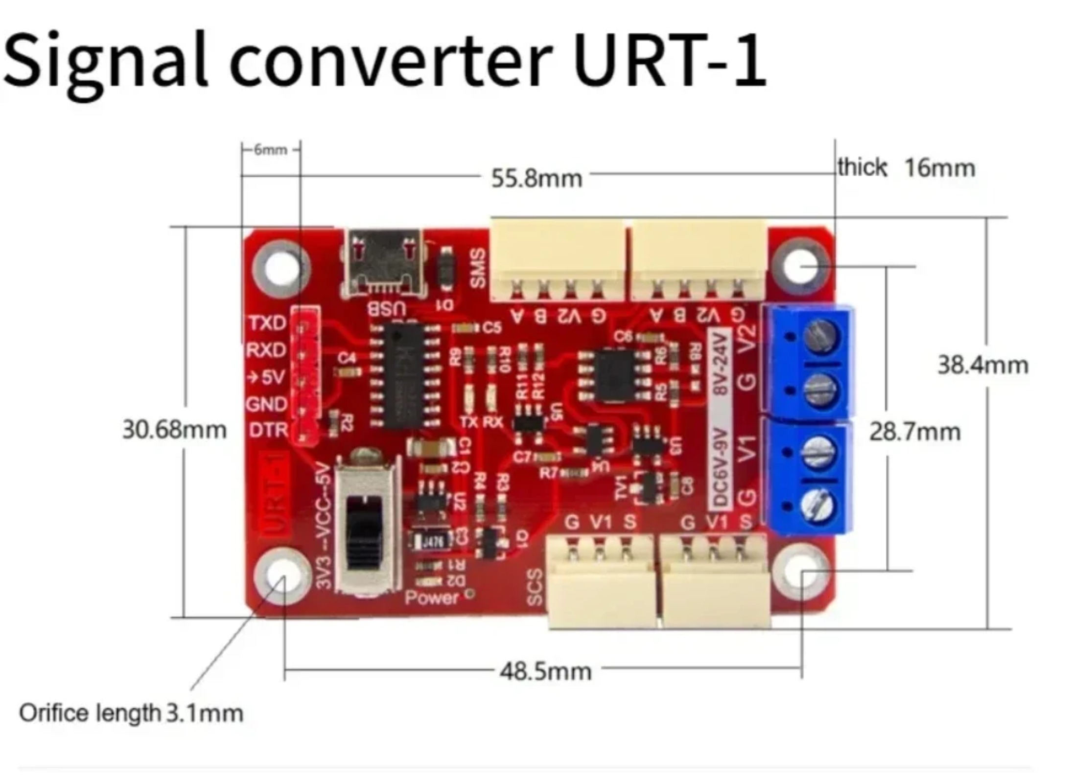 Feetech STS3215 19KG 7.4V Gear - огляд і ціна Robot Arm Motor