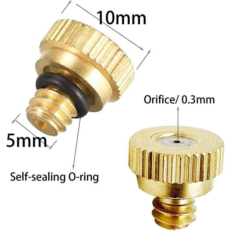 20Pcs Brass Mister Nozzles for - огляд і ціна Science Bob