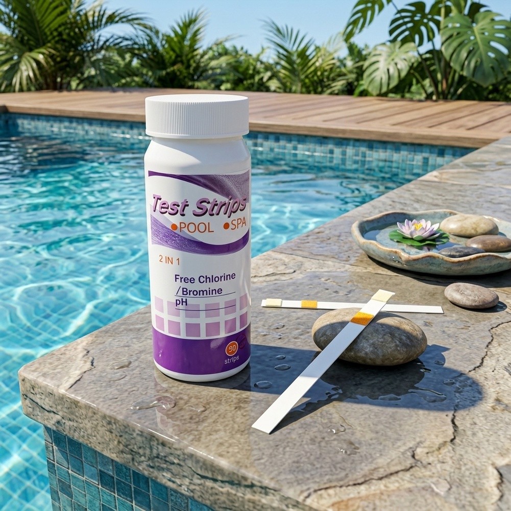2 in 1 Pool and Spa Test Strip - огляд і ціна Ph Strip Test
