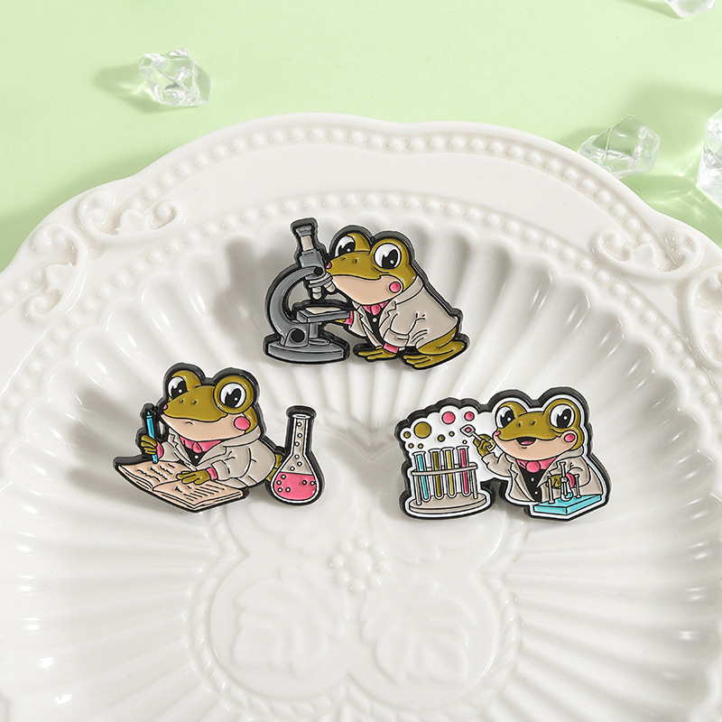 Science Laboratory Frog Enamel - огляд і ціна Science Buddies