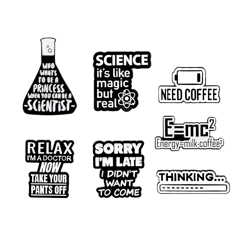 Coffee Time Enamel Pin Science - огляд і ціна Science Buddies
