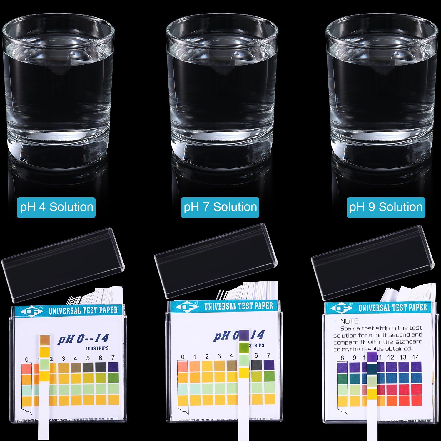 100 Strips 0-14 PH Alkaline Ac - огляд і ціна Ph Strip Test
