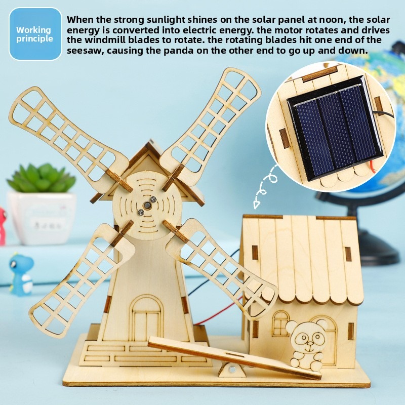 Solar windmill houses, childre - огляд і ціна Science Max