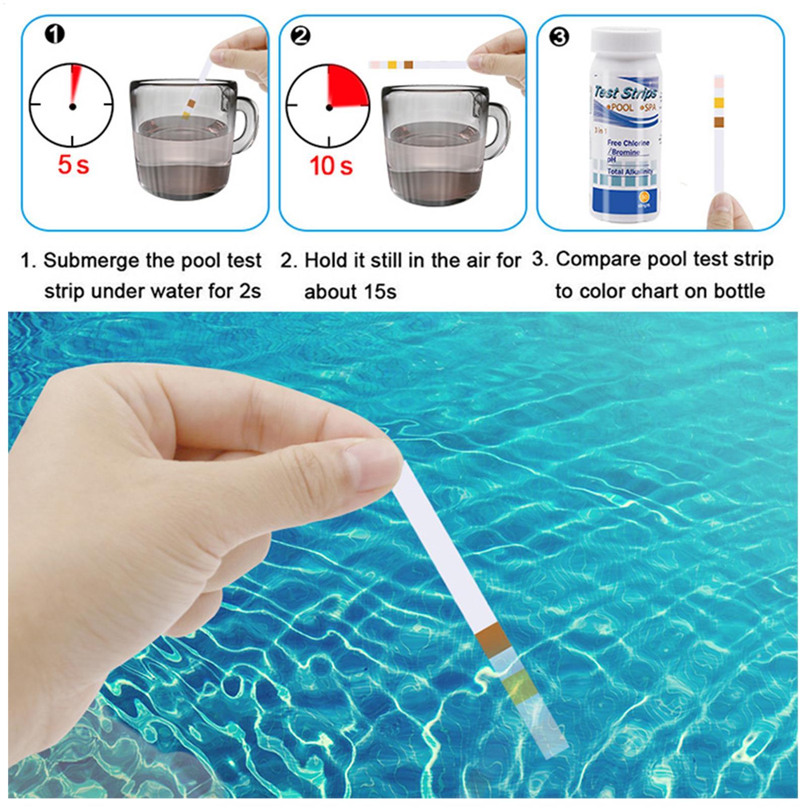 Chlorine PH Test Strips SPA Sw - огляд і ціна Ph Strip Test