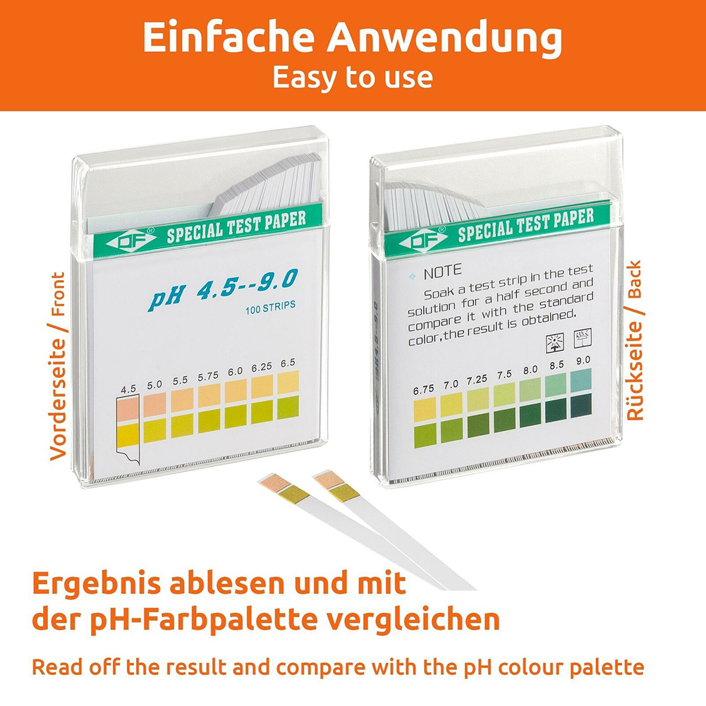 100Pcs PH Paper Strips Kit Hou - огляд і ціна Ph Strip Test