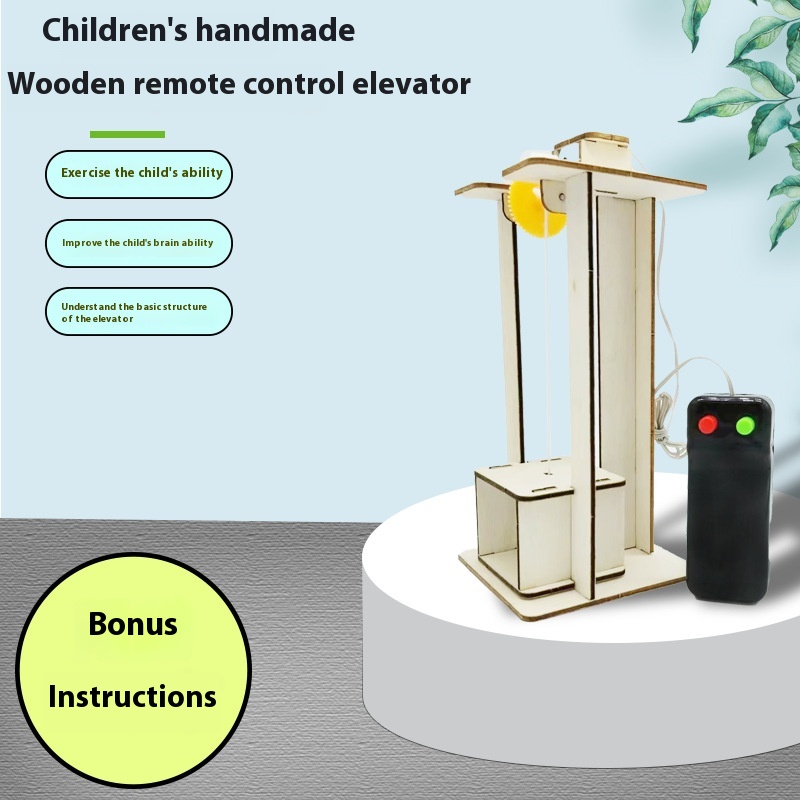 DIY Elevator Model Educational - огляд і ціна Science Project Kit