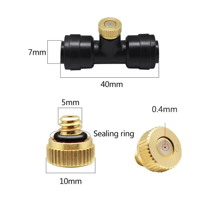 Misting Nozzles Kit Fog Maker  - огляд і ціна Science Bob