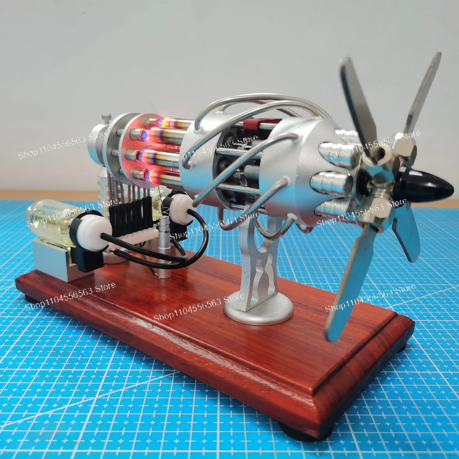 Hot Air 16-Cylinder Stirling E - огляд і ціна Science Toys