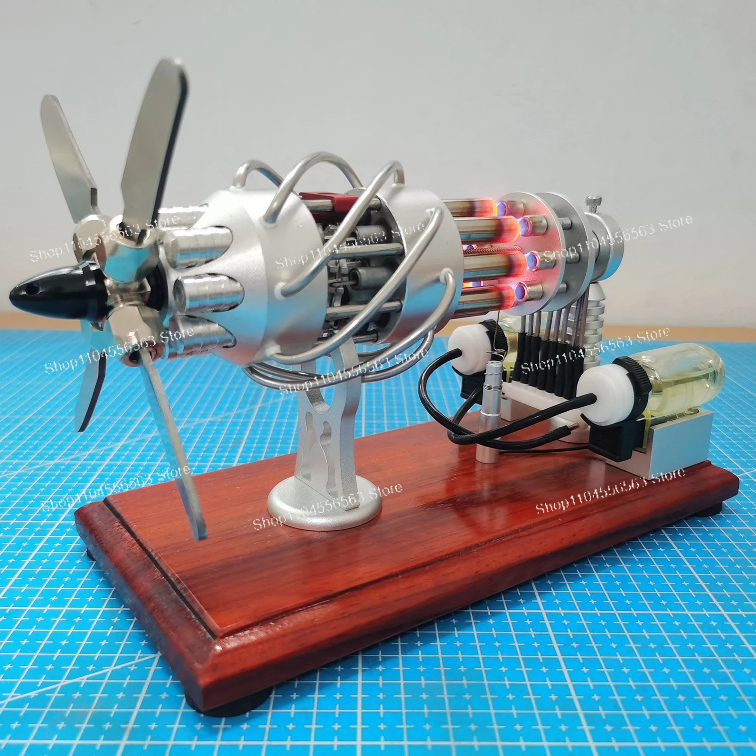 Hot Air 16-Cylinder Stirling E - огляд і ціна Science Toys
