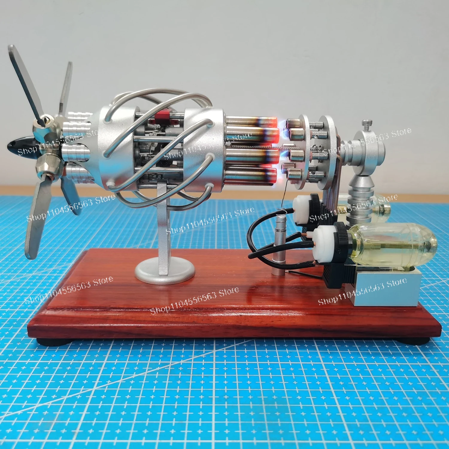 Hot Air 16-Cylinder Stirling E - огляд і ціна Science Toys