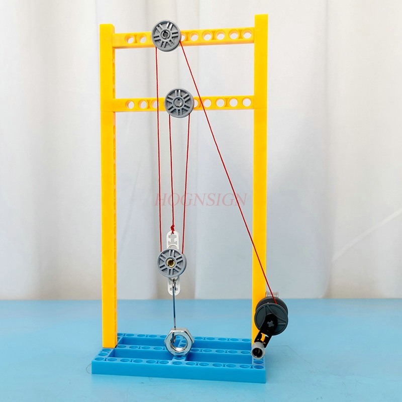 1set Pulley block physical sci - огляд і ціна Science And Invention