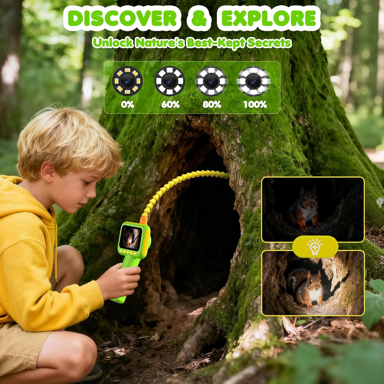 Endoscope for Kids, Borescope  - огляд і ціна Science Toys
