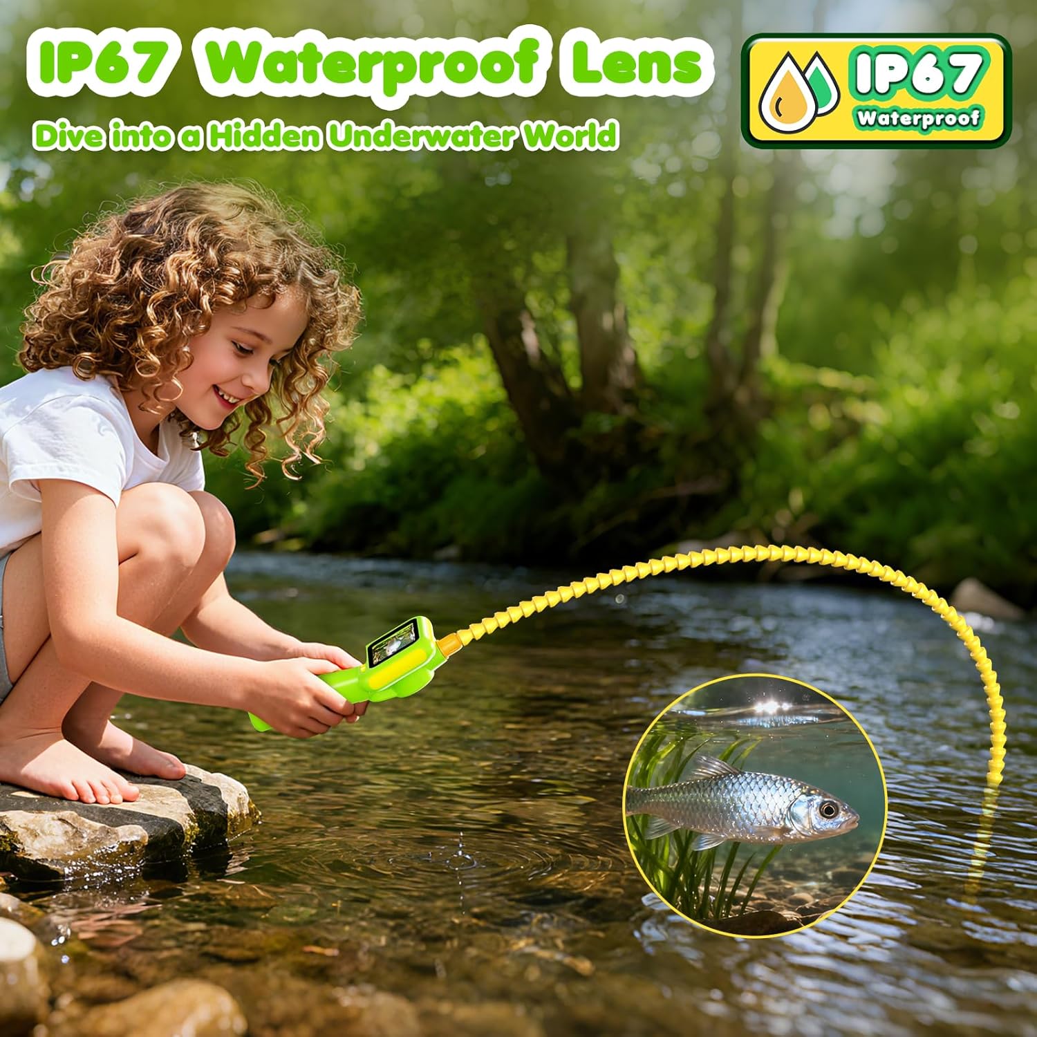 Endoscope for Kids, Borescope  - огляд і ціна Science Toys