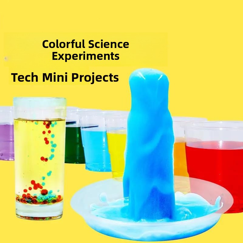 Rainbow Science Experiment Kit - огляд і ціна Volcano Kit Eruption