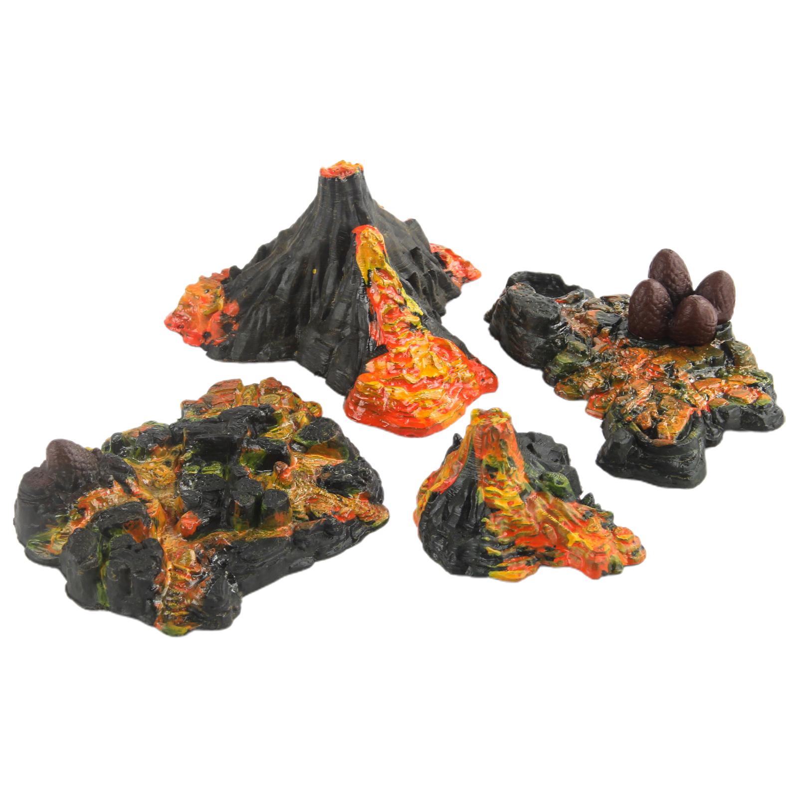 Realistic Mini Volcano Dinosau - огляд і ціна Volcano Kit Eruption