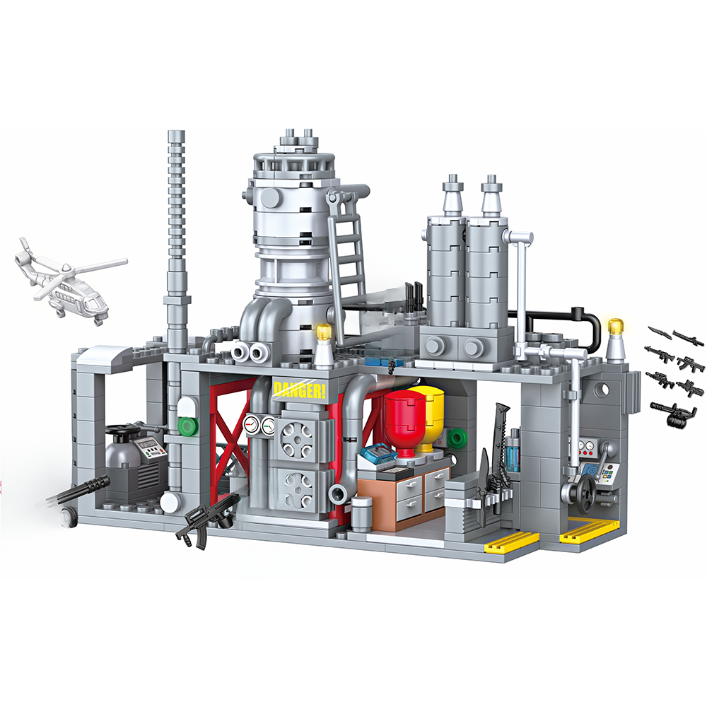 479PCS MOC Chemical Plant Expe - огляд і ціна Science Bob